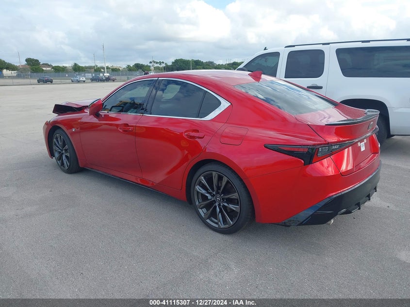 Vin: jthgz1b2xp5069864, lot: 41605483, lexus is 350 f sport 20233