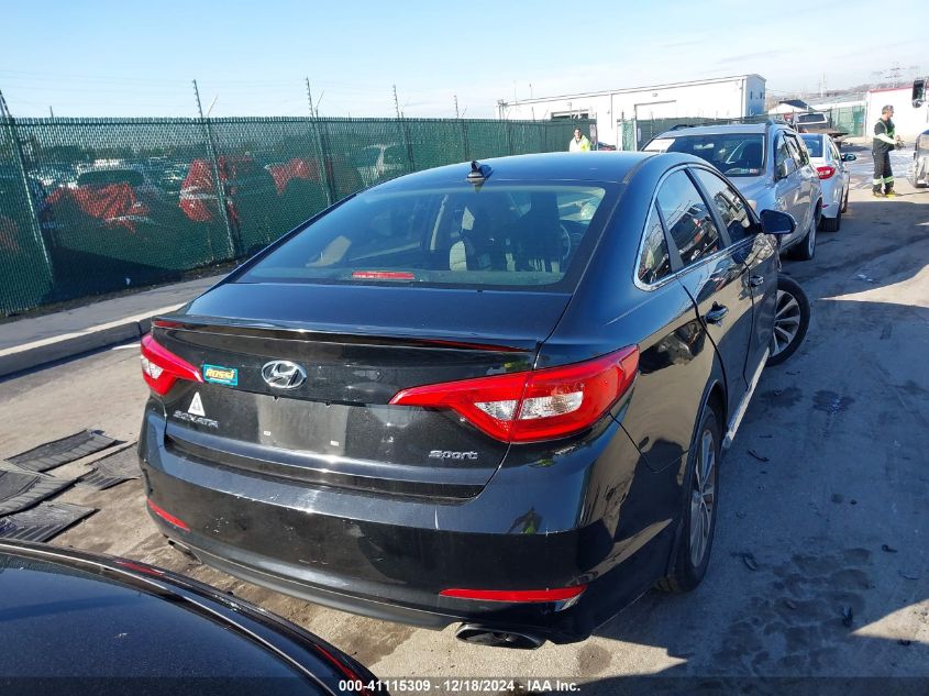 2016 HYUNDAI SONATA SPORT - 5NPE34AFXGH292390