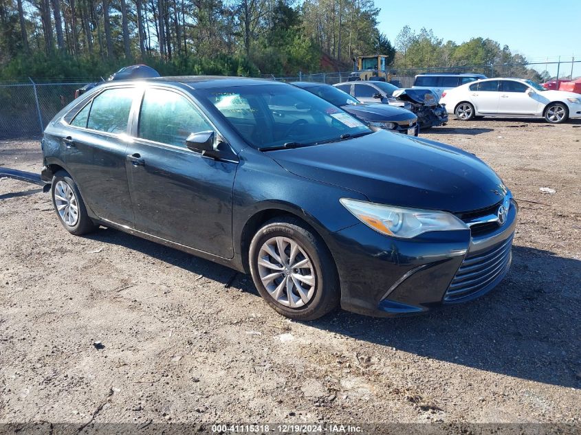 VIN 4T4BF1FK4FR489804 2015 Toyota Camry, LE no.1