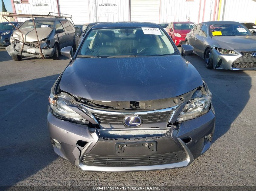 VIN JTHKD5BH2F2221706 2015 LEXUS CT 200H no.12