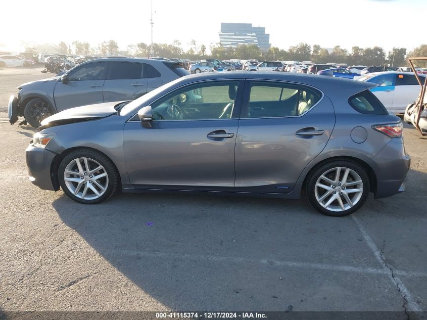 VIN JTHKD5BH2F2221706 2015 LEXUS CT 200H no.14