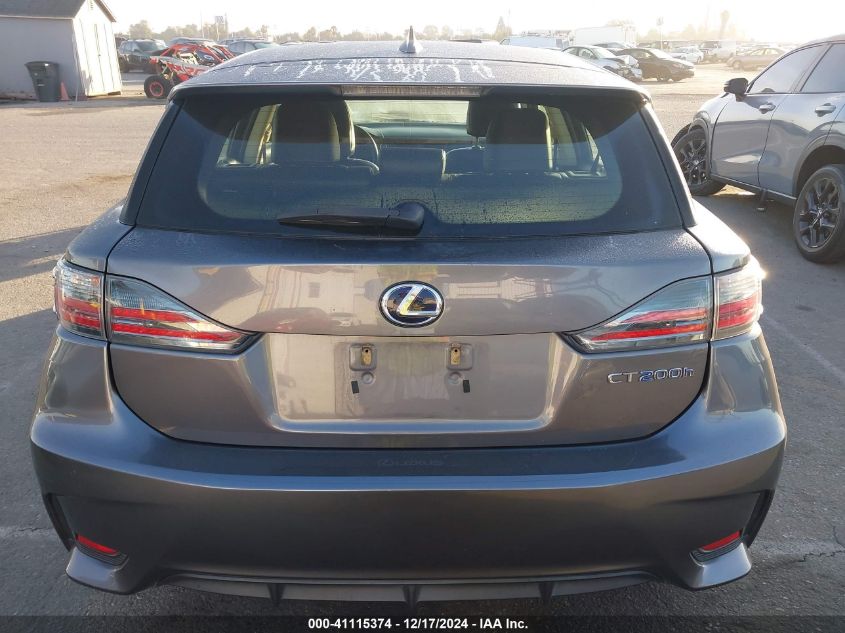 VIN JTHKD5BH2F2221706 2015 LEXUS CT 200H no.16