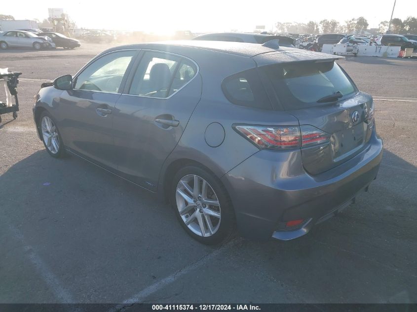 VIN JTHKD5BH2F2221706 2015 LEXUS CT 200H no.3