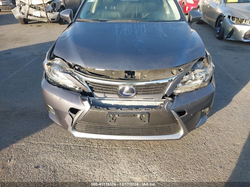 VIN JTHKD5BH2F2221706 2015 LEXUS CT 200H no.6