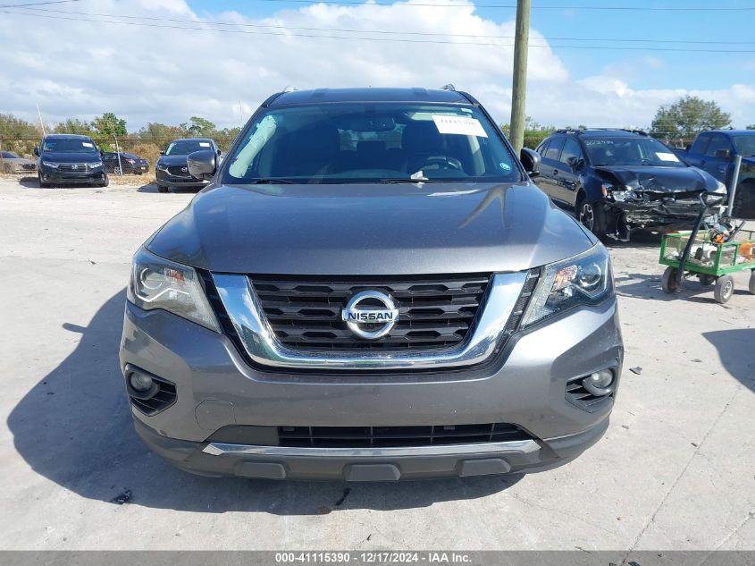 2017 Nissan Pathfinder Sl VIN: 5N1DR2MN7HC659174 Lot: 41115390