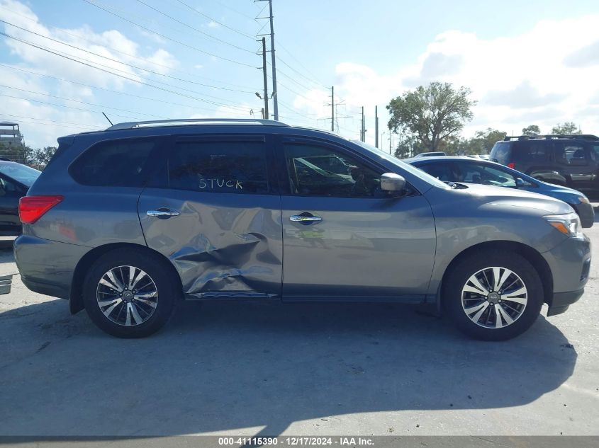 2017 Nissan Pathfinder Sl VIN: 5N1DR2MN7HC659174 Lot: 41115390