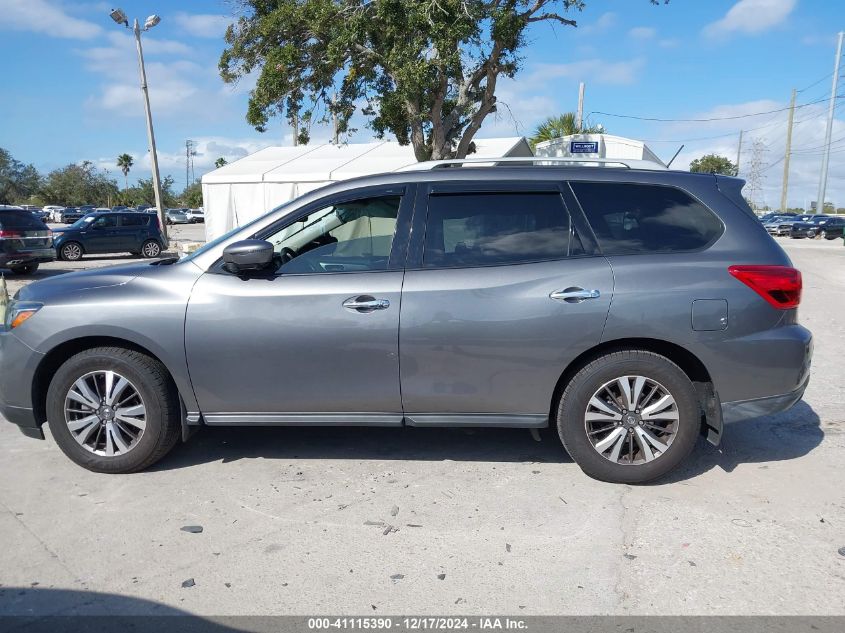 2017 Nissan Pathfinder Sl VIN: 5N1DR2MN7HC659174 Lot: 41115390