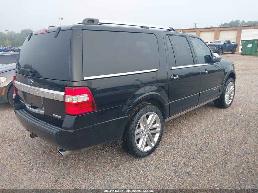 Vin: 1fmjk1mt3hea33979, lot: 41605608, ford expedition el platinum 20174