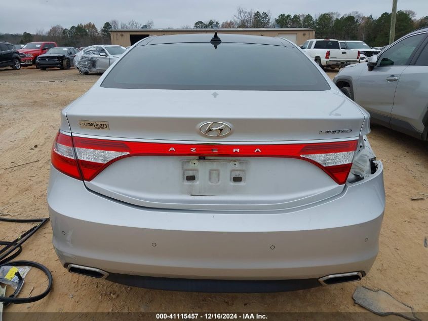 VIN KMHFH4JGXGA559805 2016 Hyundai Azera, Limited no.17