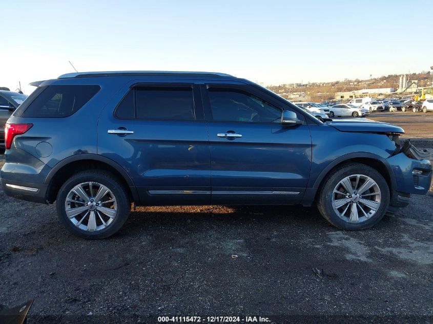 2019 Ford Explorer Limited VIN: 1FM5K8FH2KGA94433 Lot: 41115472