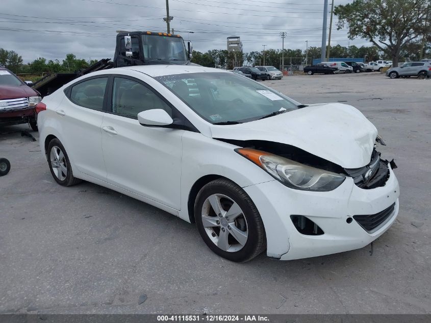 VIN 5NPDH4AE7DH268208 2013 Hyundai Elantra, Gls no.1