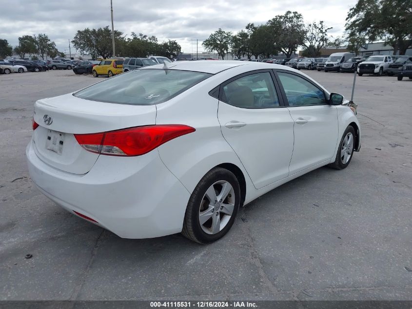 VIN 5NPDH4AE7DH268208 2013 Hyundai Elantra, Gls no.4