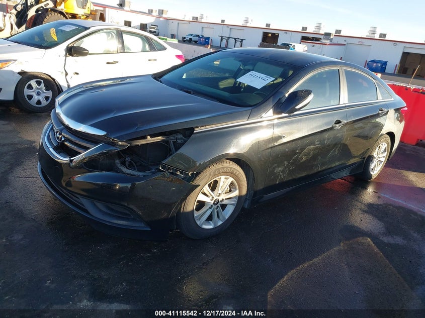2014 HYUNDAI SONATA VIN: 5NPEB4AC8EH870783
