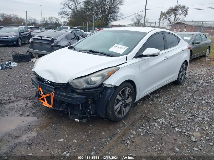 VIN 5NPDH4AE3FH623975 2015 Hyundai Elantra, Limited no.2