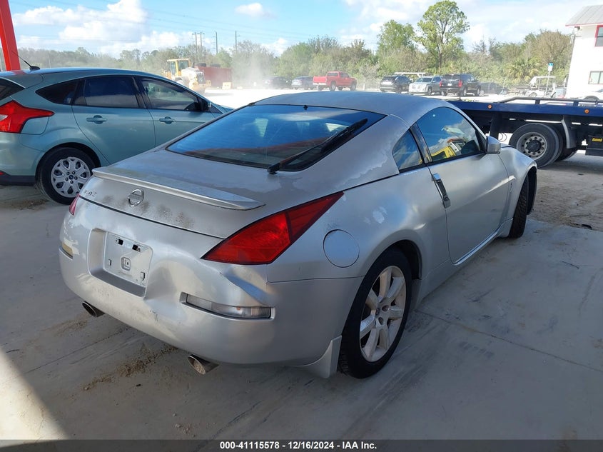 JN1AZ34E63T001421 2003 NISSAN 350Z photo no. 4
