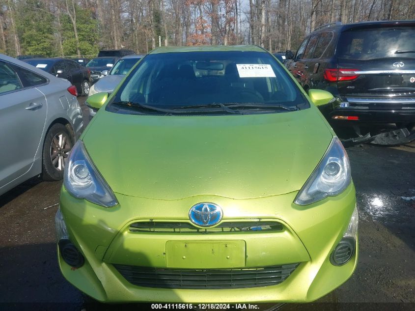 2015 Toyota Prius C Two VIN: JTDKDTB36F1103657 Lot: 41115615