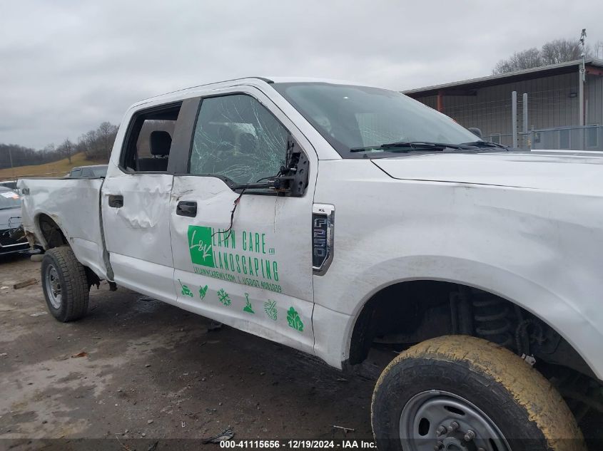 2019 Ford F-250 Xl VIN: 1FT7W2B60KEE72179 Lot: 41115656