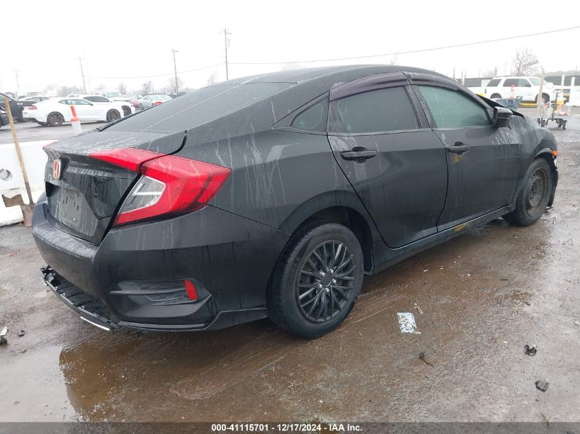 VIN 19XFC2F61GE224985 2016 Honda Civic, LX no.4