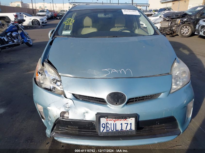 VIN JTDKN3DU2F1983856 2015 Toyota Prius, Four no.10