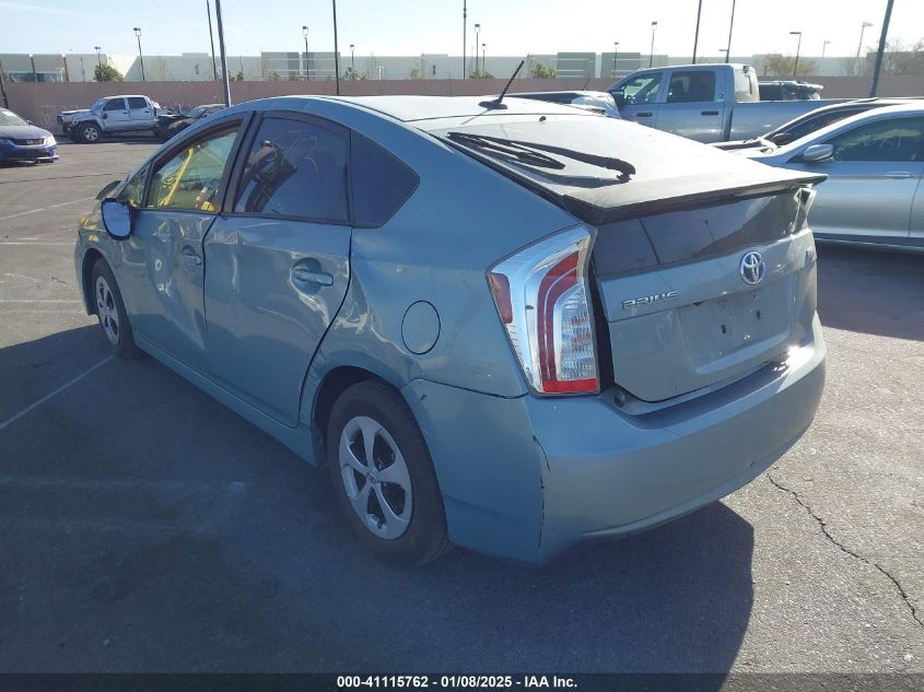 VIN JTDKN3DU2F1983856 2015 Toyota Prius, Four no.3