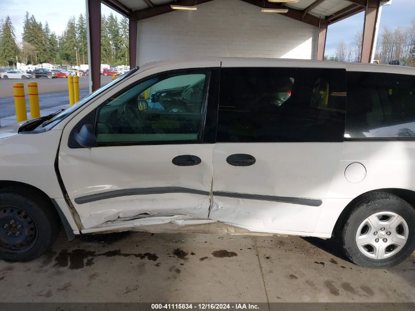 2007 Ford Freestar VIN: 2FTZA54687BA16486 Lot: 41115834