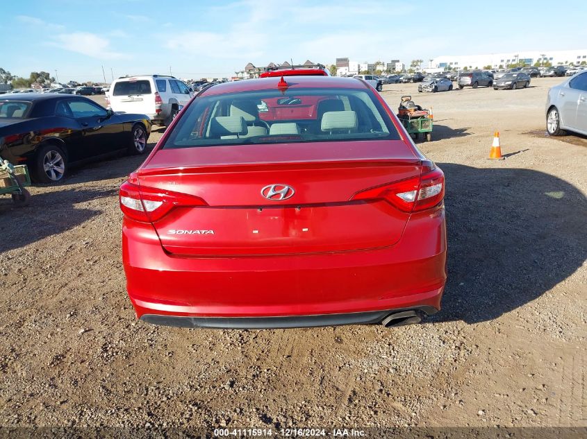 VIN 5NPE24AF9HH506631 2017 Hyundai Sonata no.16