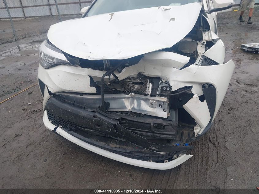 VIN JTNKHMBX2M1110644 2021 TOYOTA C-HR LE