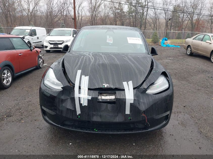 2021 Tesla Model Y VIN: 5YJYGDEE8MF101028 Lot: 41115978