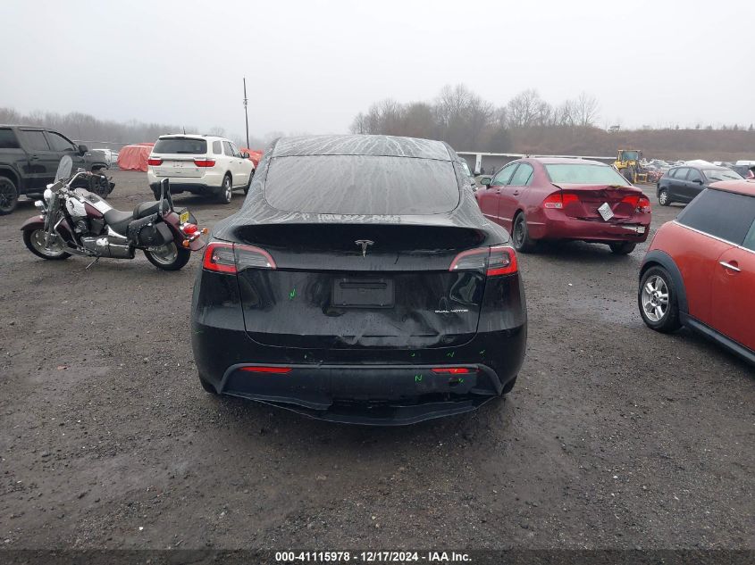 2021 Tesla Model Y VIN: 5YJYGDEE8MF101028 Lot: 41115978