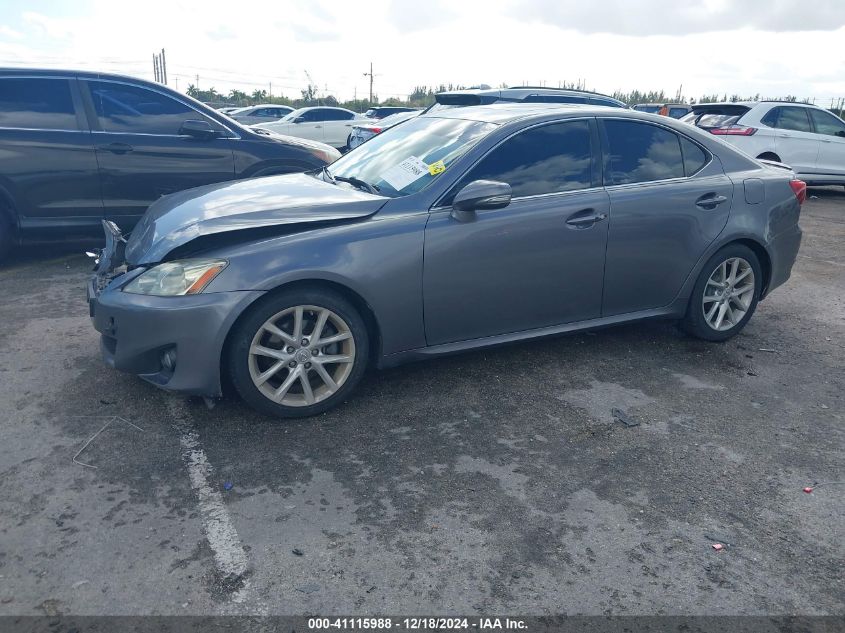 VIN JTHBF5C23D5191910 2013 Lexus IS, 250 no.2