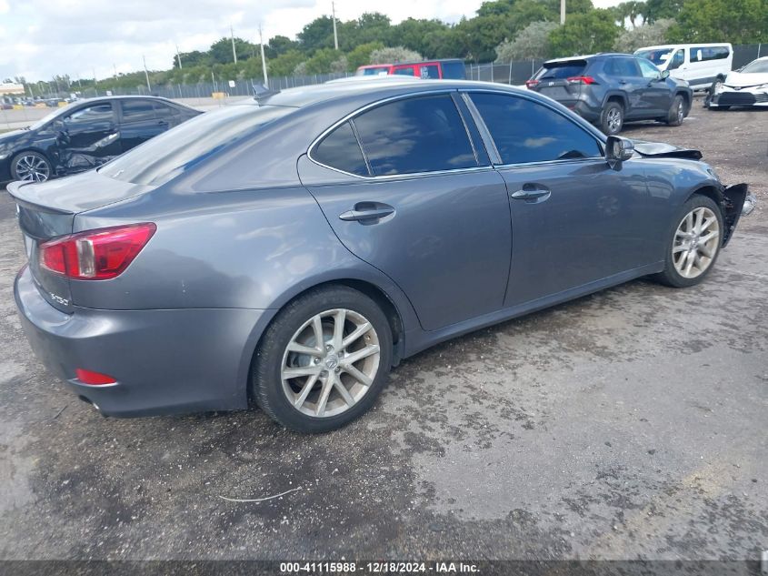 VIN JTHBF5C23D5191910 2013 Lexus IS, 250 no.4