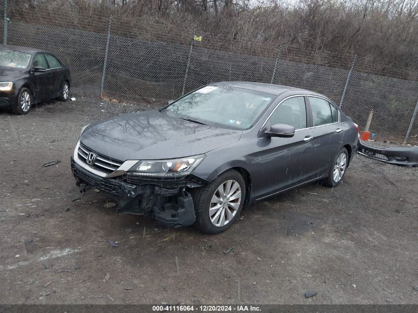 VIN 1HGCR2F87DA007945 2013 Honda Accord, Ex-L no.2