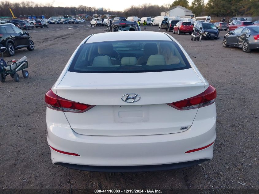 2018 HYUNDAI ELANTRA SE - 5NPD74LF6JH254837