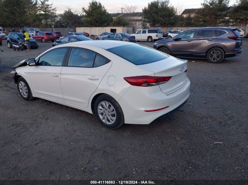 2018 HYUNDAI ELANTRA SE - 5NPD74LF6JH254837