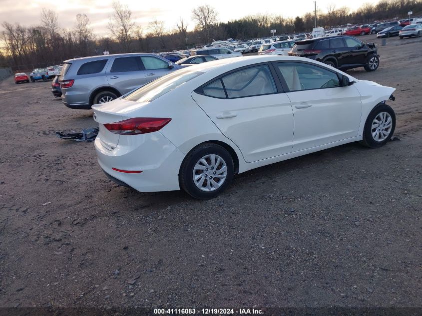 2018 HYUNDAI ELANTRA SE - 5NPD74LF6JH254837