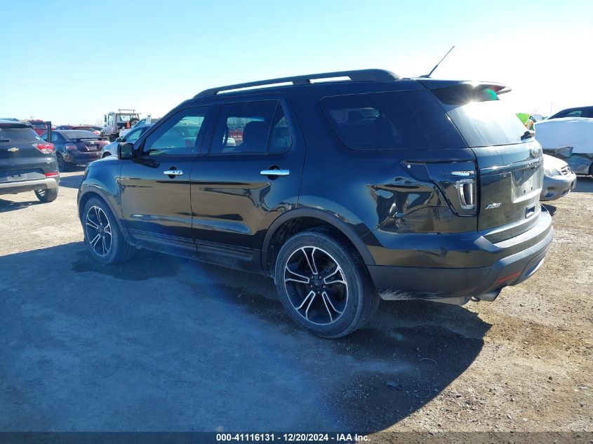 2013 Ford Explorer Sport VIN: 1FM5K8GTXDGC52555 Lot: 41116131