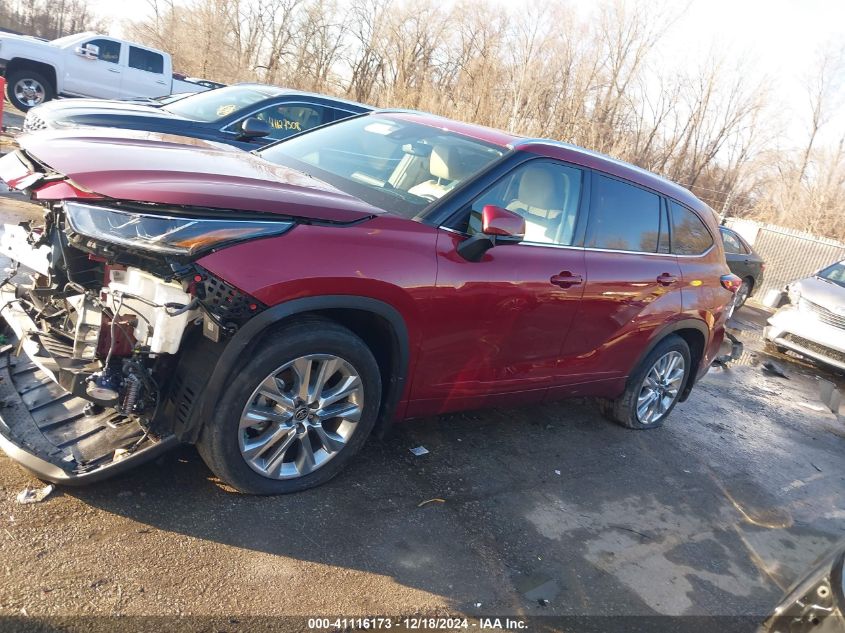 2020 Toyota Highlander Limited VIN: 5TDDZRBH9LS016519 Lot: 41116173