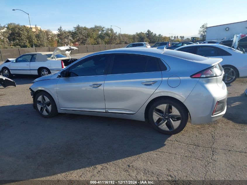 2022 Hyundai Ioniq Hybrid Sel VIN: KMHC85LC3NU269680 Lot: 41116192