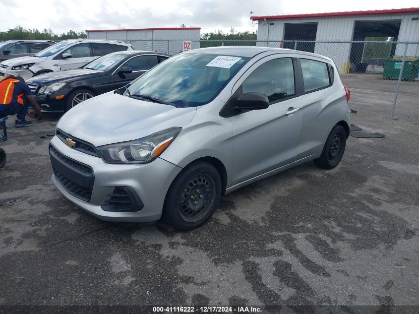 VIN KL8CB6SA7JC478957 2018 Chevrolet Spark, Ls Cvt no.2