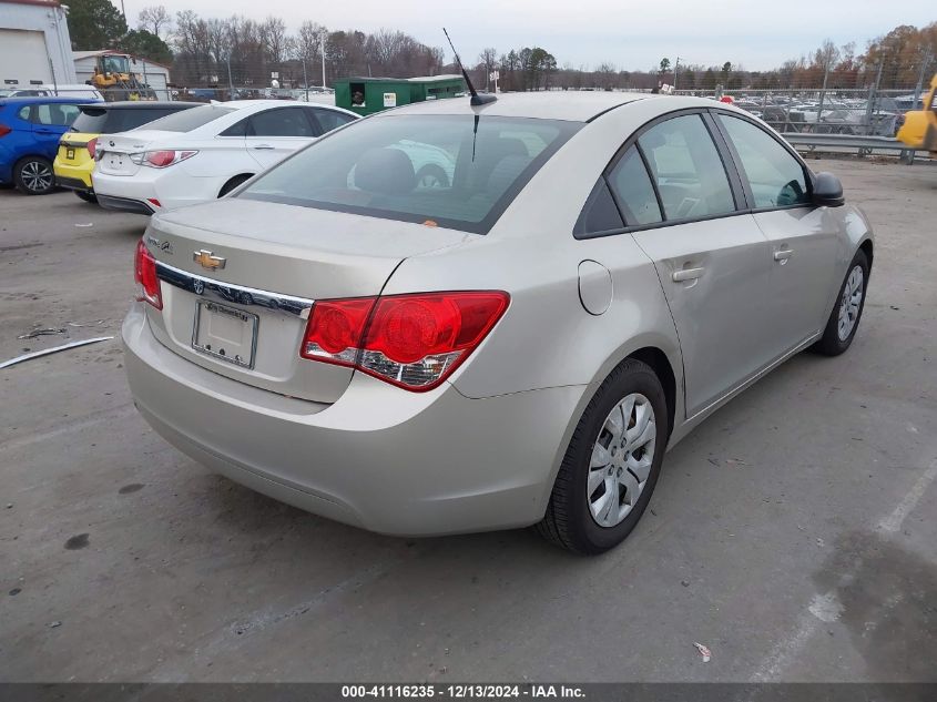 VIN 1G1PA5SH4E7177427 2014 CHEVROLET CRUZE no.4