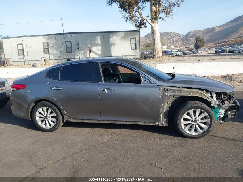 2016 KIA OPTIMA EX - 5XXGU4L37GG034350