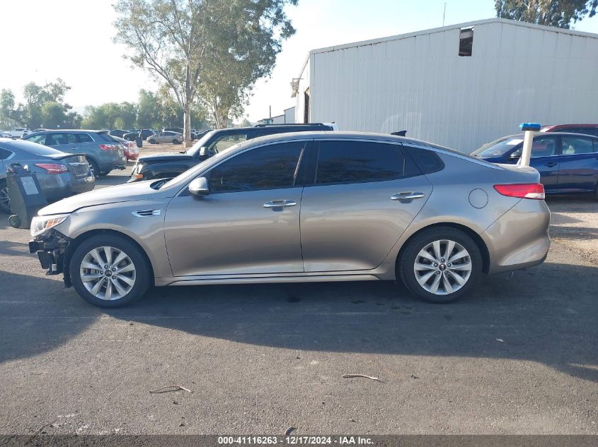 2016 KIA OPTIMA EX - 5XXGU4L37GG034350