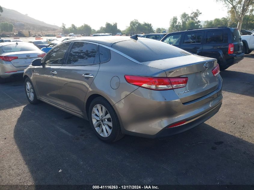 2016 KIA OPTIMA EX - 5XXGU4L37GG034350