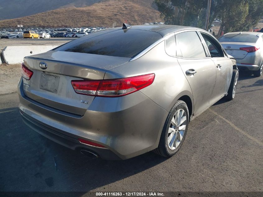 2016 KIA OPTIMA EX - 5XXGU4L37GG034350