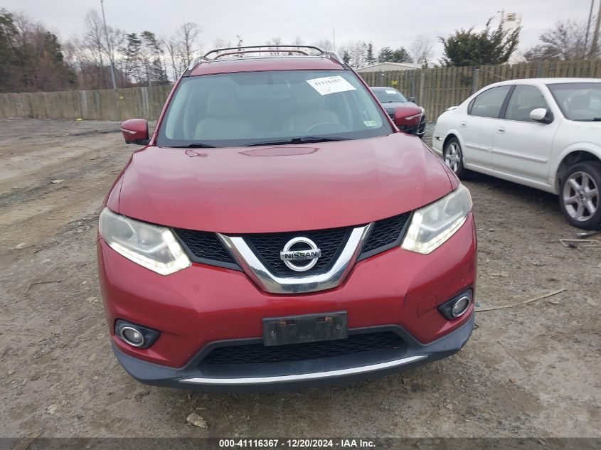 VIN 5N1AT2MV3EC850770 2014 Nissan Rogue, SL no.13