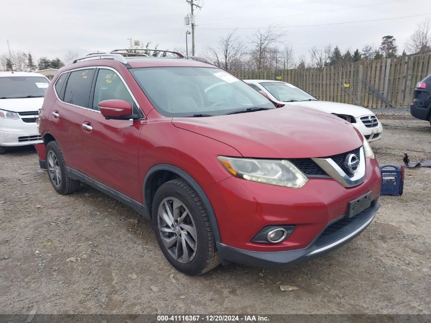 VIN 5N1AT2MV3EC850770 2014 Nissan Rogue, SL no.1