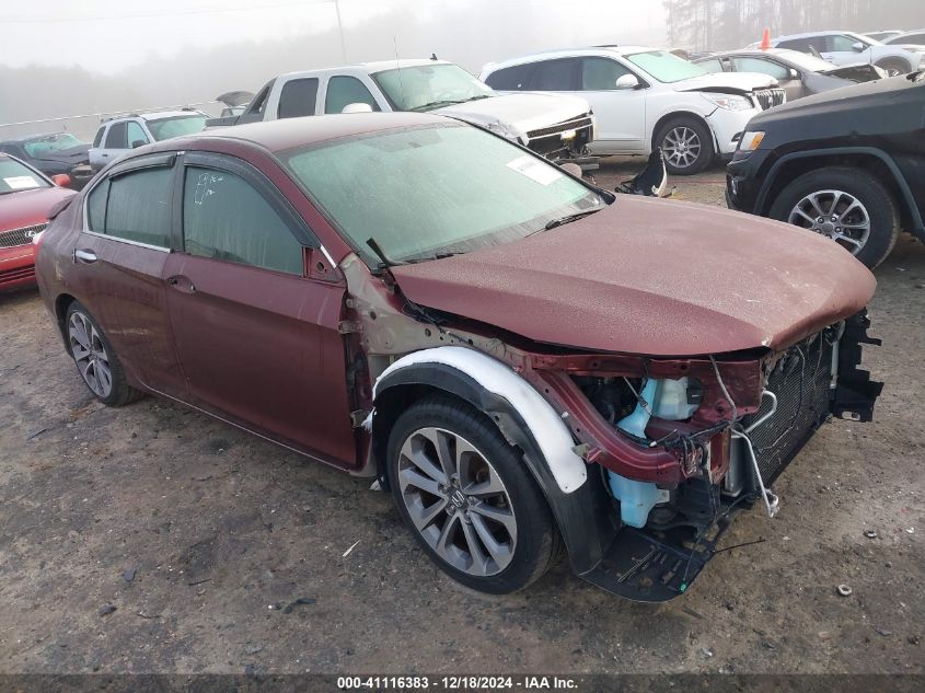 VIN 1HGCR2F55EA189524 2014 Honda Accord, Sport no.1