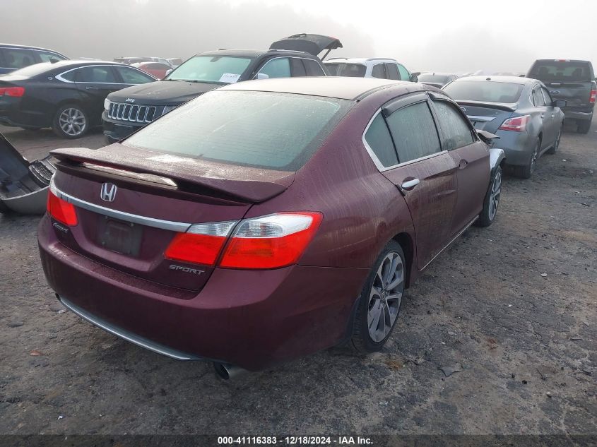 VIN 1HGCR2F55EA189524 2014 Honda Accord, Sport no.4