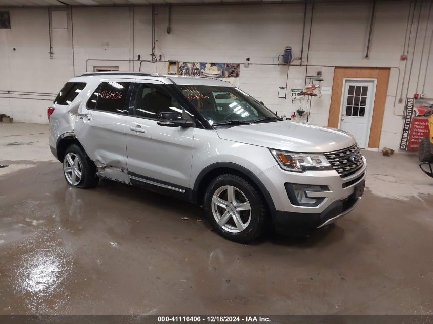 2017 Ford Explorer Xlt VIN: 1FM5K8D89HGD09012 Lot: 41116406