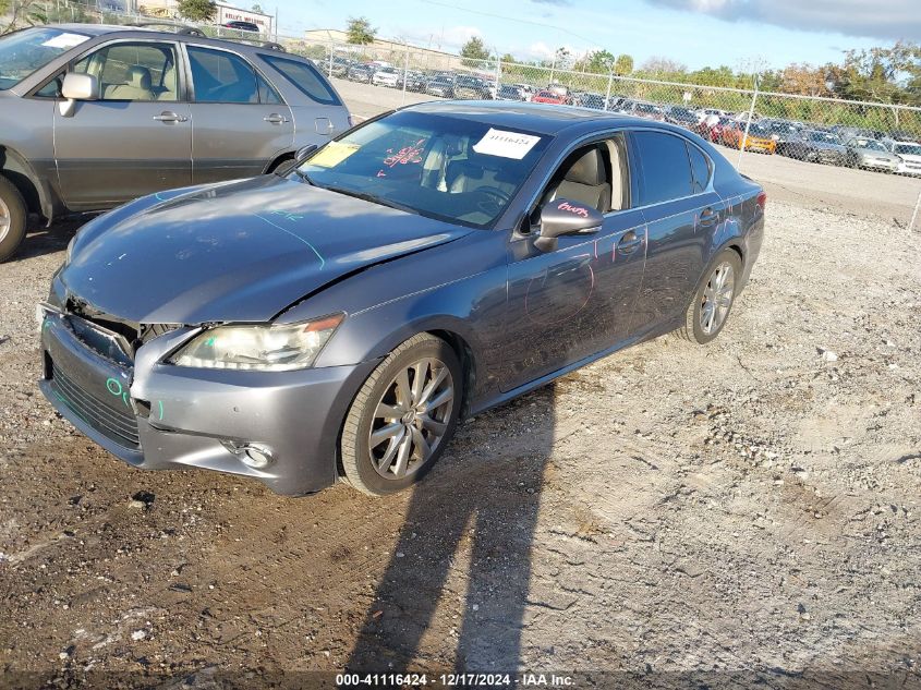 VIN JTHBE1BL6E5034802 2014 Lexus GS, 350 no.2